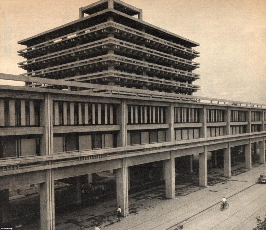 新建築（昭和33年）▷香川県庁舎・本館（現・東館） | ジャパン 