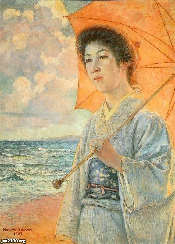 美術（明治40年）▷＜夏＞中澤弘光・画 | ジャパンアーカイブズ