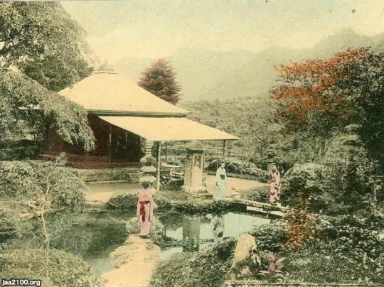人気特価 栃木県（明治35年）▷日光・大日堂の庭園 | ジャパン その他