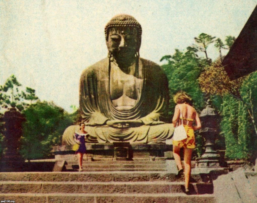 鎌倉（昭和37年）▷鎌倉大仏（高徳院） | ジャパンアーカイブズ