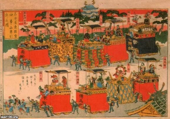 愛知県（明治18年）▷名古屋・復活した名古屋祭 | ジャパン