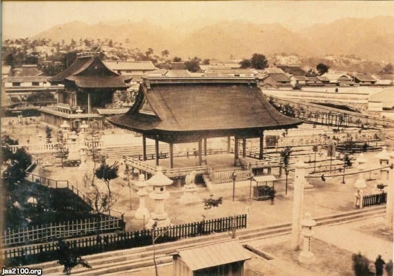 神戸・兵庫区（明治27年）▷湊川神社（日清戦争中） | ジャパンアーカイブズ - Japan Archives