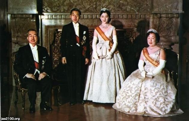 平成天皇・皇后（昭和34年）▷御成婚の日の御一家 | ジャパン