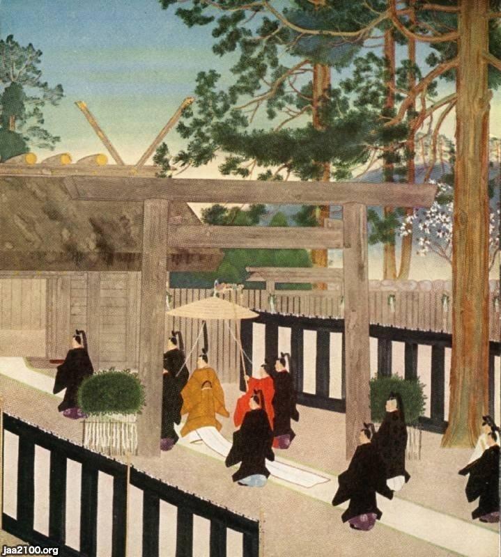 伊勢神宮（明治2年）▷天皇初めての伊勢詣 | ジャパンアーカイブズ