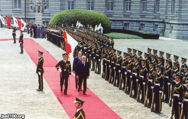 ソ連（平成3年）▷ソ連のゴルバチョフ大統領の来日・迎賓館 | ジャパン