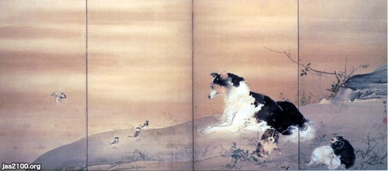 犬（明治28年）▷＜百騒一睡＞竹内栖鳳・画 | ジャパン