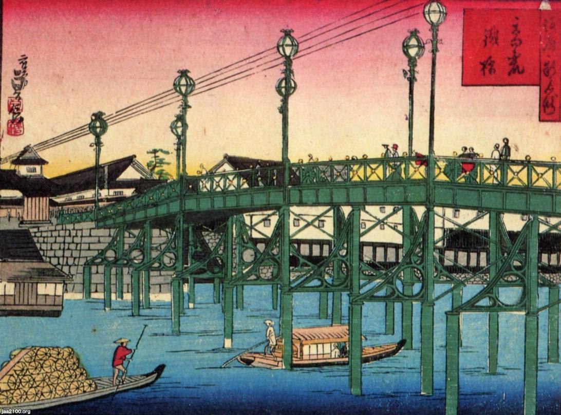 大阪（明治13年）▷高麗橋 | ジャパンアーカイブズ - Japan Archives