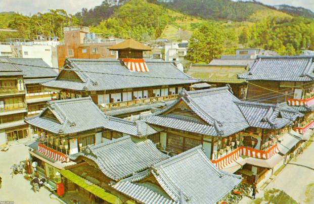 レトロな昔の地図 愛媛県温泉郡 レトロな昔の地図 愛媛県