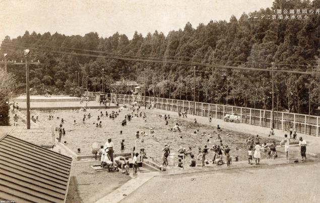 子供 昭和8年 子供プールの開設 井の頭恩賜公園 ジャパンアーカイブズ Japan Archives
