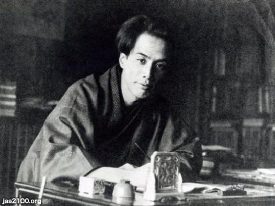 時の人(大正8年) 作家 芥川龍之介(1892~1927) ジャパンアーカイブズ Japan Archives
