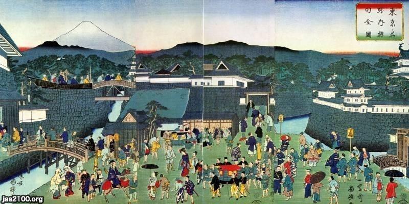 城（明治2年）▷旧江戸城（東京城） | ジャパンアーカイブズ