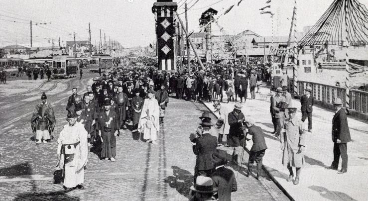 東京（大正14年）▷神田橋の開通式 | ジャパンアーカイブズ