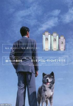 犬 平成12年 広告の犬 資生堂 ジャパンアーカイブズ Japan Archives