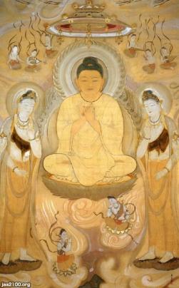 仏教（大正5年）▷＜阿弥陀＞村上華岳・画 | ジャパン