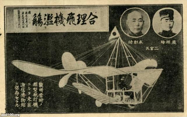 工業（明治24年）▷二宮忠八の模型飛行機（日本初の飛行実験