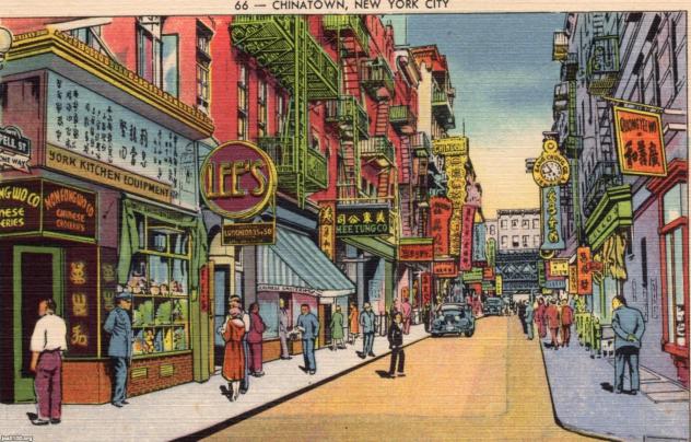アメリカ（昭和7年）▷チャイナタウン、NY | ジャパンアーカイブズ - Japan Archives