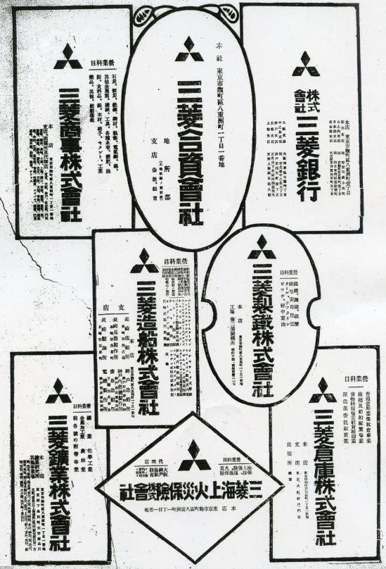 商社（大正9年）▷三菱財閥の三菱商事 | ジャパンアーカイブズ
