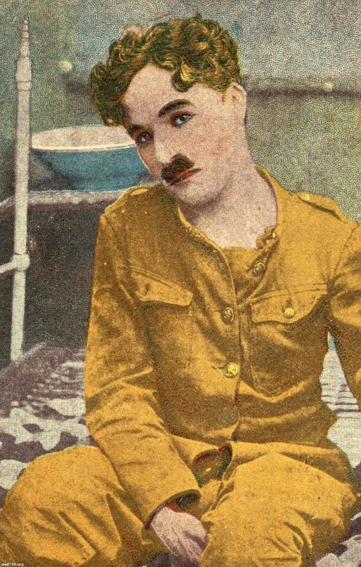 映画（大正9年頃） チャールズ・チャップリン（1889～1977） ジャパンアーカイブズ Japan Archives