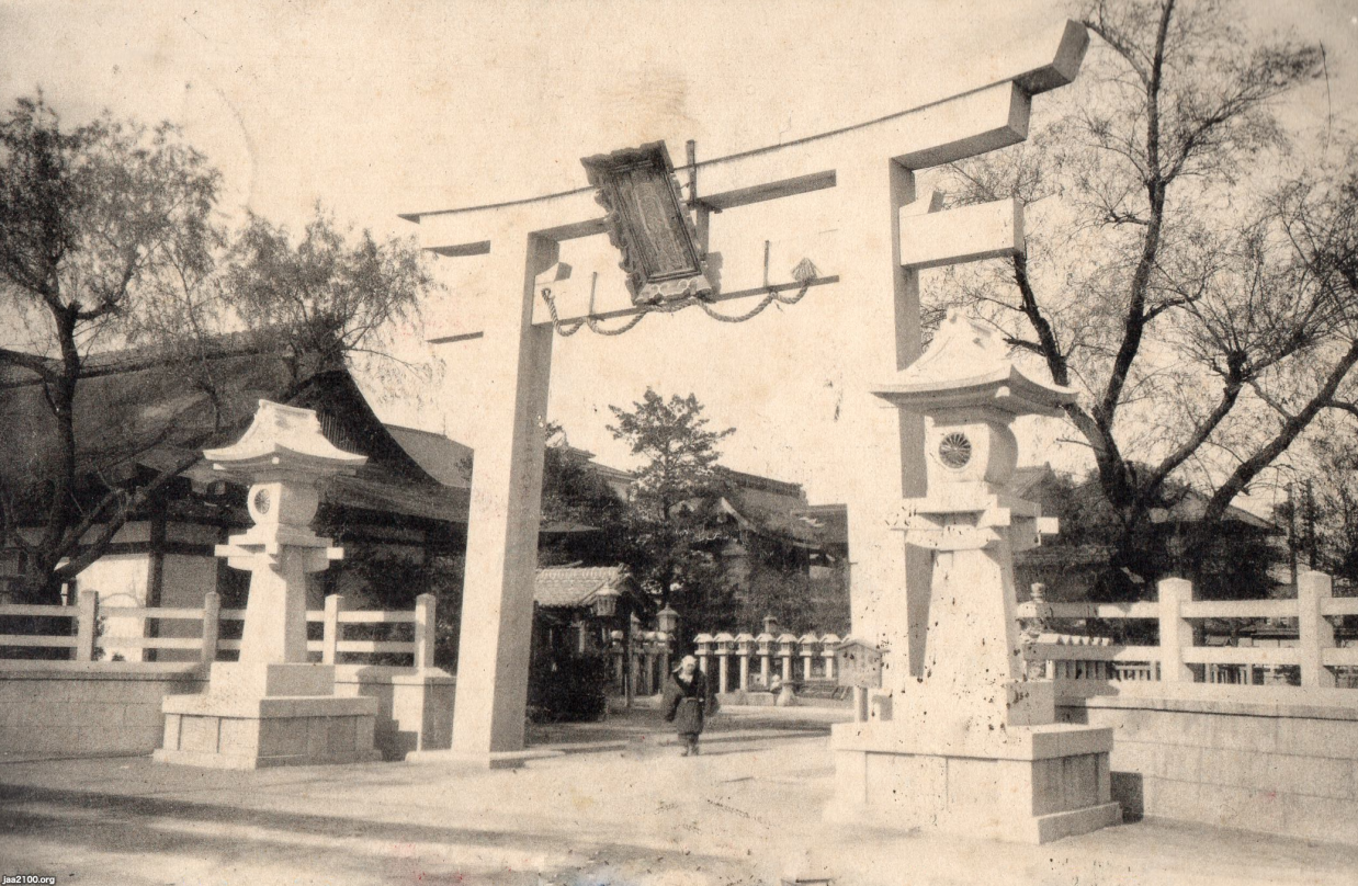 大阪（明治43年）▷中之島・豊国神社 | ジャパンアーカイブズ - Japan Archives