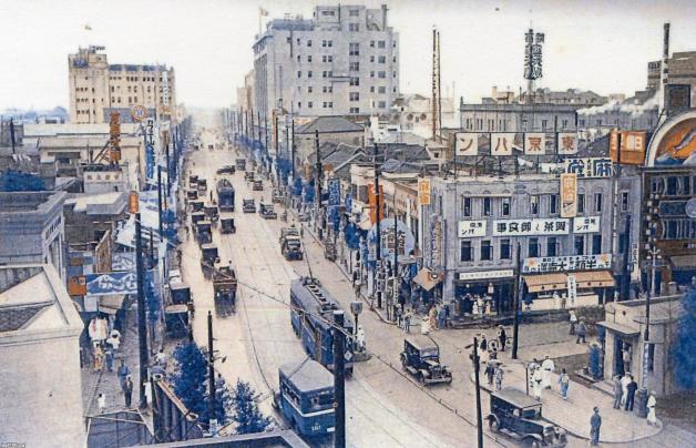 〇 ハガキ 東京新宿 伊勢丹 新築竣成 奉仕の開店 1933年 昭和8年