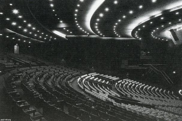 東京（昭和32年） 新宿コマ劇場（内部） ジャパンアーカイブズ Japan Archives