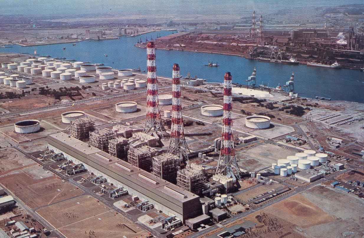 茨城県（昭和50年） 鹿島火力発電所（鹿島臨海工業地帯） ジャパンアーカイブズ Japan Archives