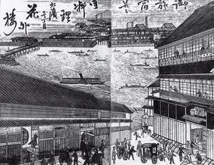 大阪（明治21年）▷「眺望閣」（南の五階、今宮村） | ジャパンアーカイブズ - Japan Archives