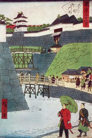 海外最新 城（明治3年頃）▷東京城（宮城・旧江戸城） | ジャパン 書